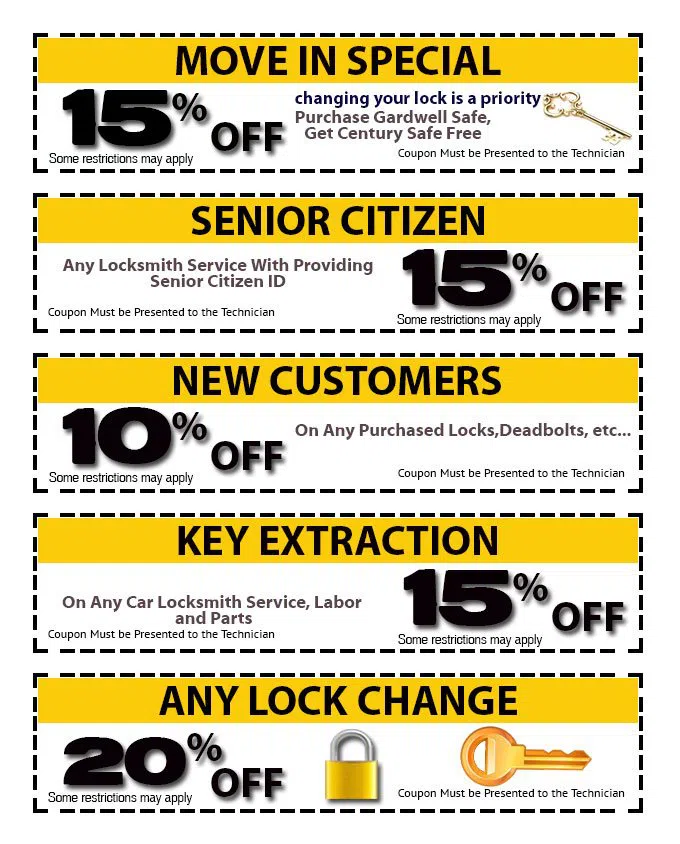 Security Locksmith Services Pittsburgh, PA 412-409-9038 - coupon-img